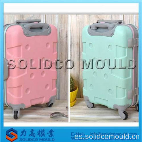 Plastic Mold de inyección de estuche de equipaje de alta calidad personalizado